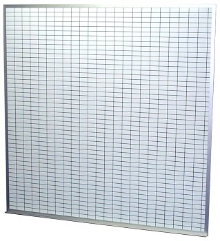 Gridded Dry Erase White Board