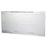 Part Assembly Matrix Magnetic Board