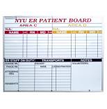 Nurse Station - Hospital Patient Dry Erase Board